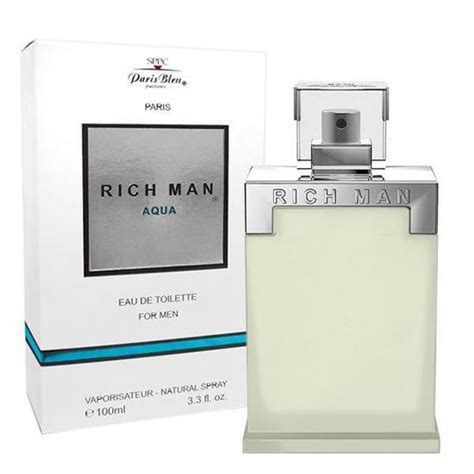 rich man aqua paris bleu.